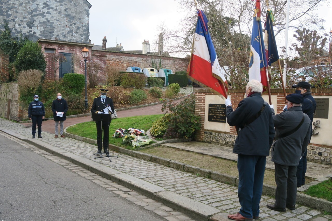 Ville d'Eu La mémoire des morts pour la France en Afrique du Nord