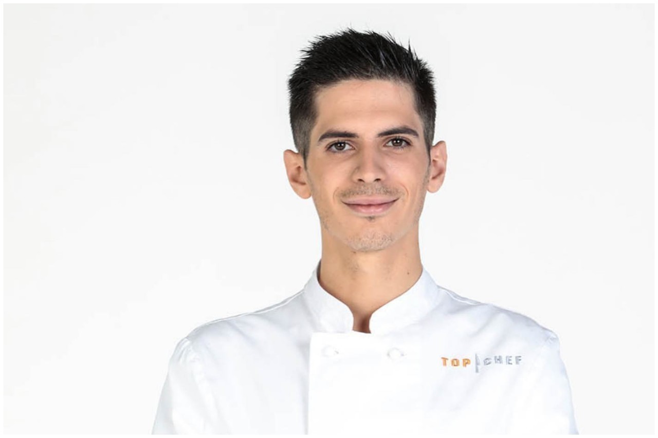 Top Chef Adrien Zedda, chef d'un restaurant végétarien à Lyon