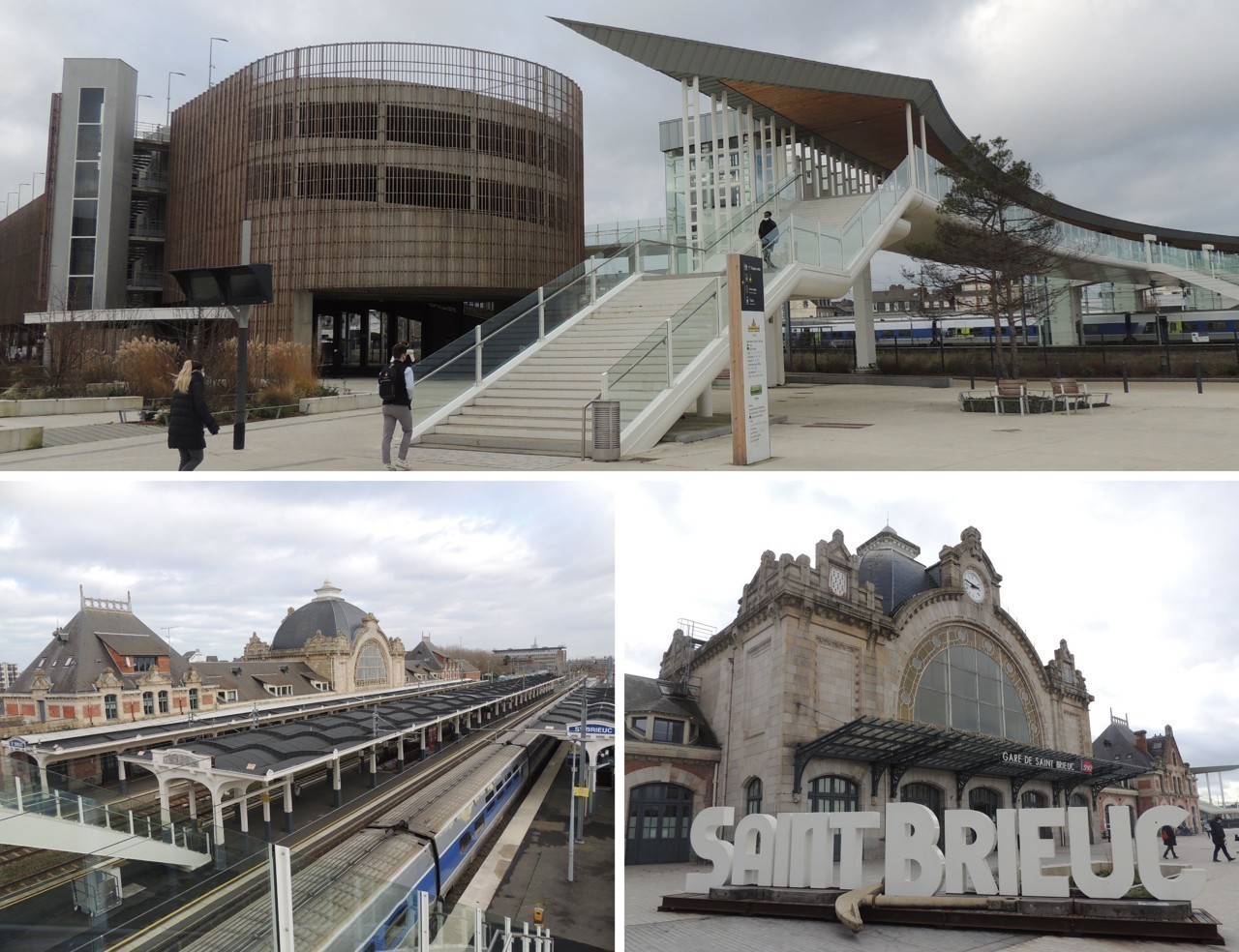 Le nouvel atout charme de SaintBrieuc, c'est sa gare ! Le Penthièvre