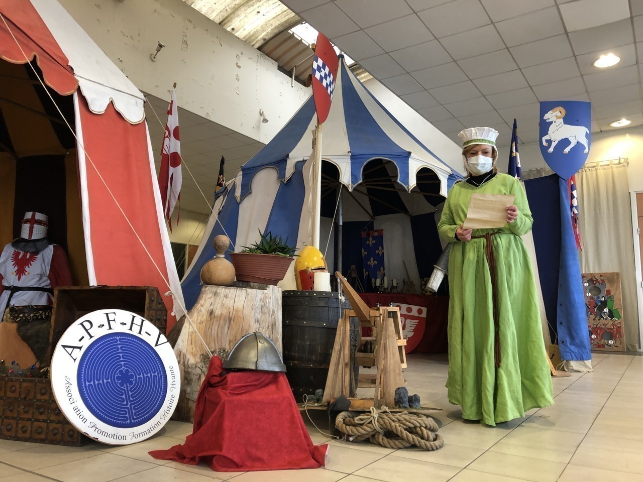 Près de Chartres, une exposition en drive qui allie peinture et époque