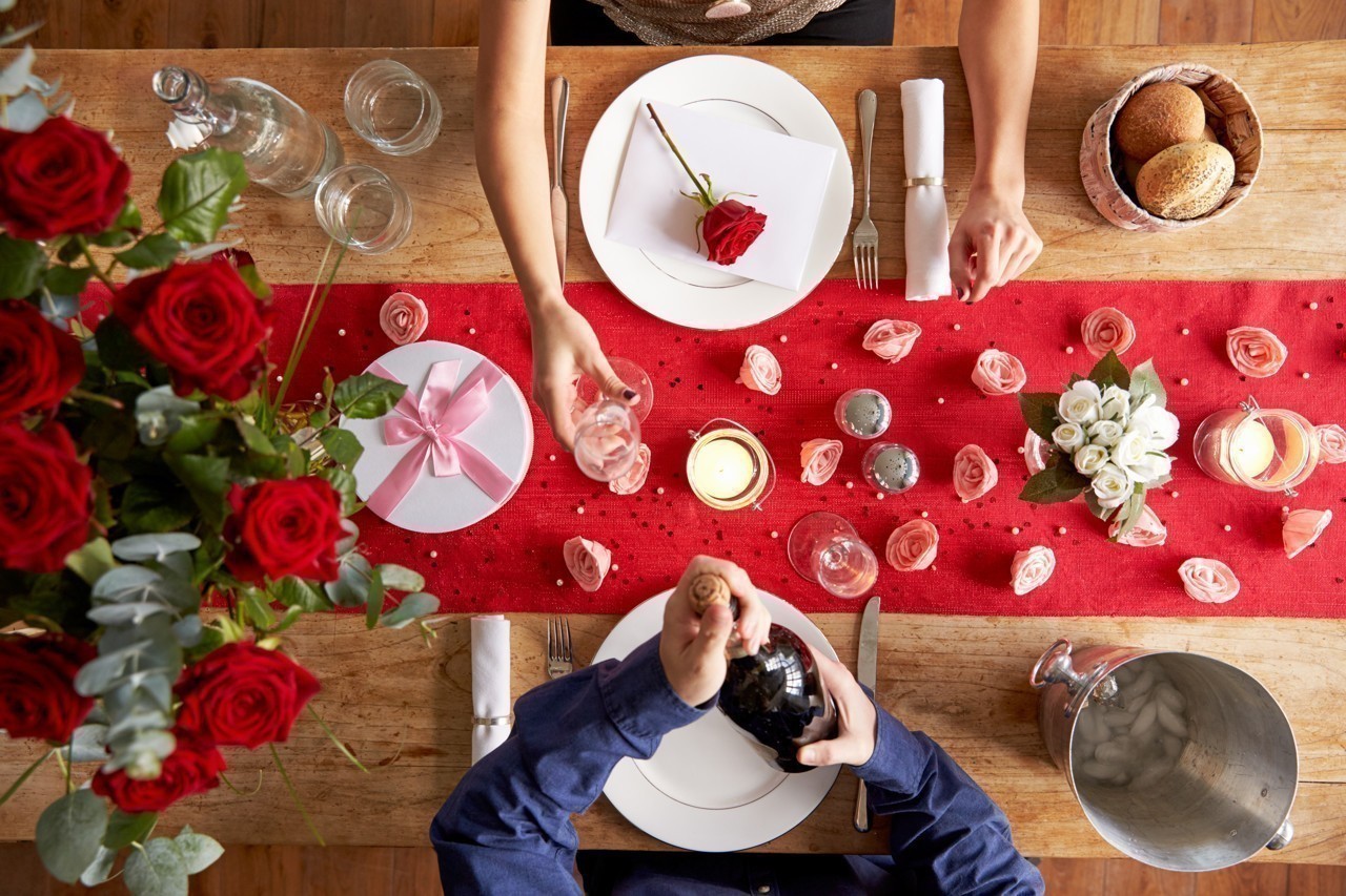 SaintValentin les menus à emporter dans les restaurants