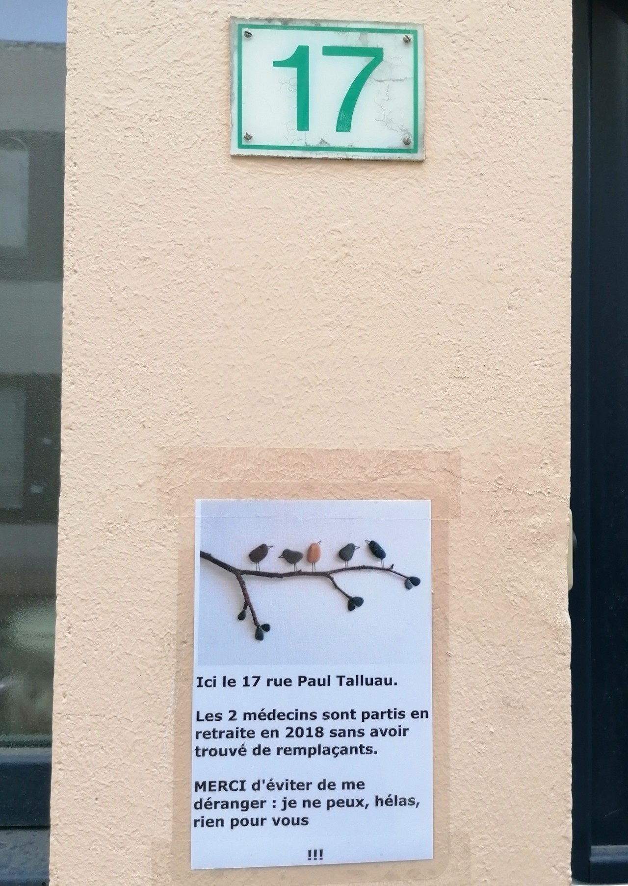 Cherbourg on sonne toujours à la porte de ce médical qui a