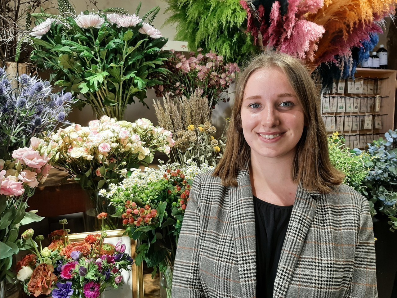 Sarthe. A 16 ans, Lila Richard est la meilleure apprentie fleuriste du