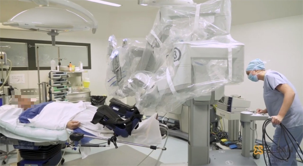 Sarthe. Hôpital un robot chirurgical de dernière