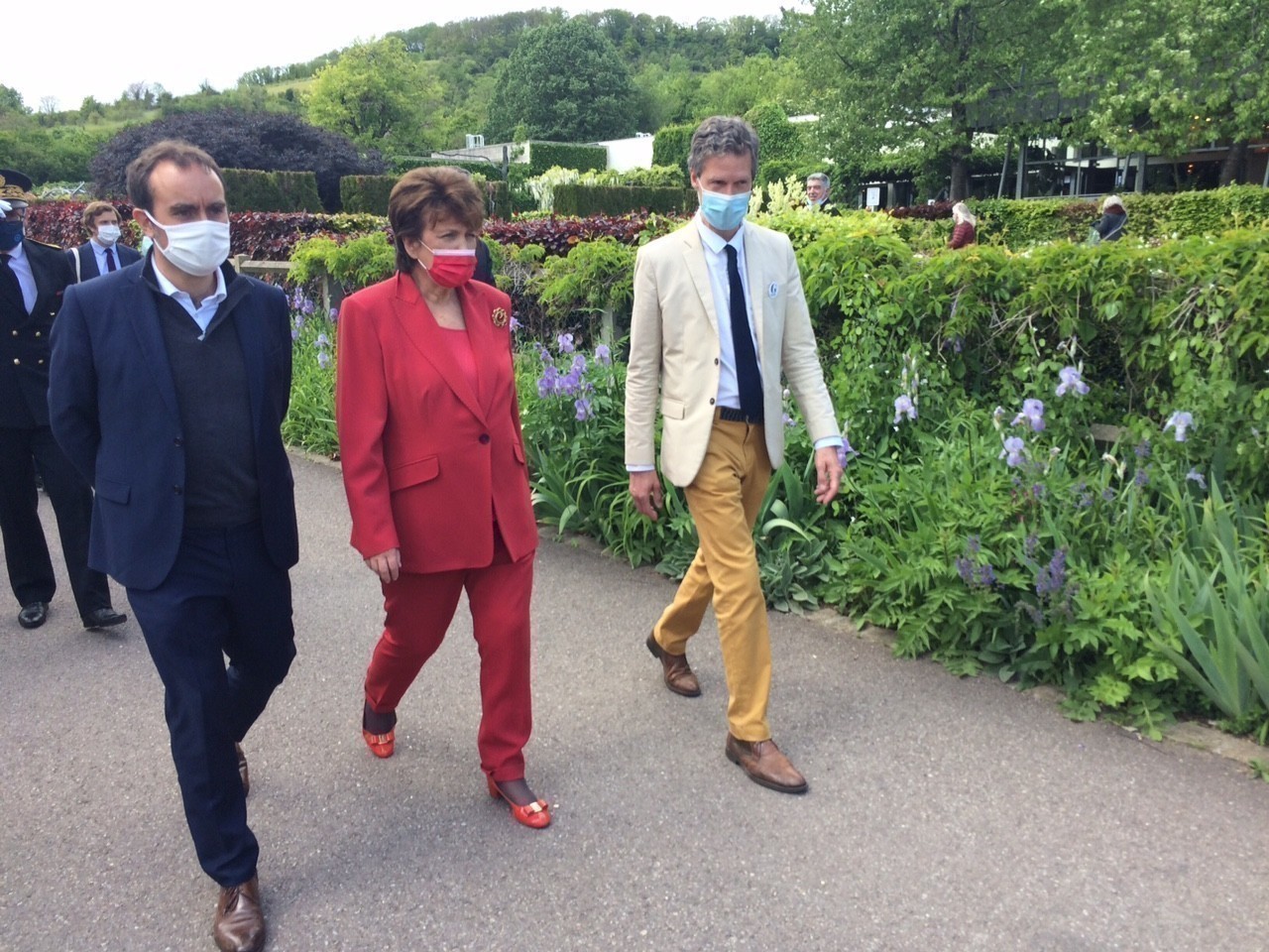En images. La ministre de la Culture Roselyne Bachelot en