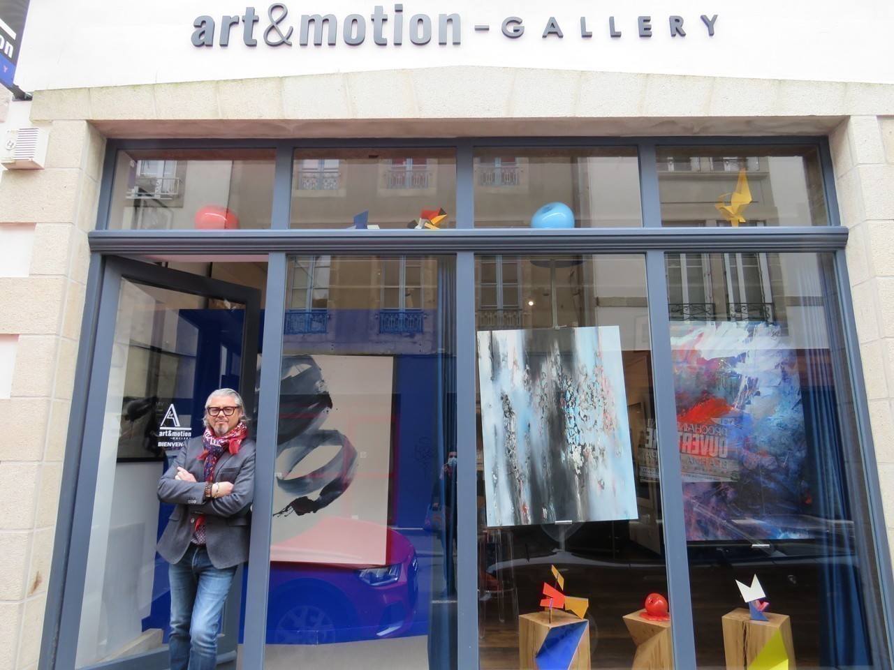 Quimper une nouvelle galerie d'art contemporain a ouvert