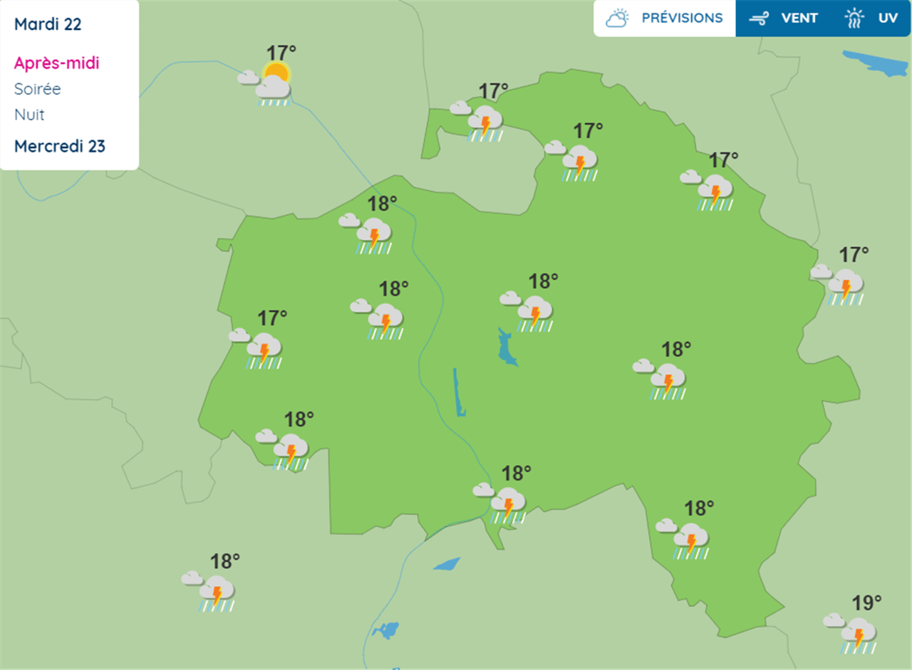 PHOTOSVIDEOS. Pluie, inondations le retour des orages dans le Valde