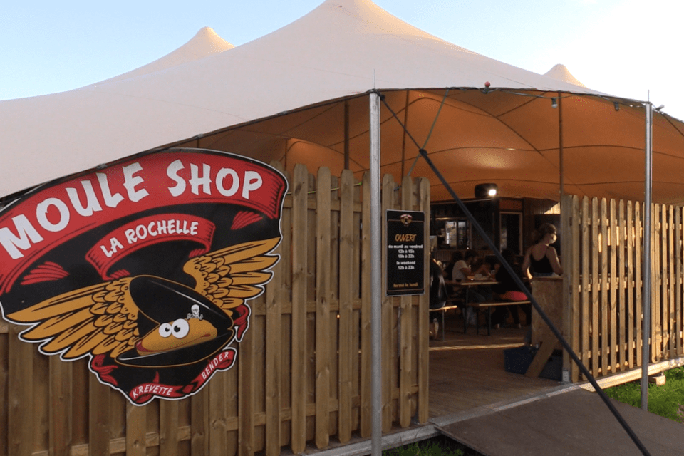 La Rochelle toujours un bon plan "moulesfrites" aux Minimes avec Moule Shop