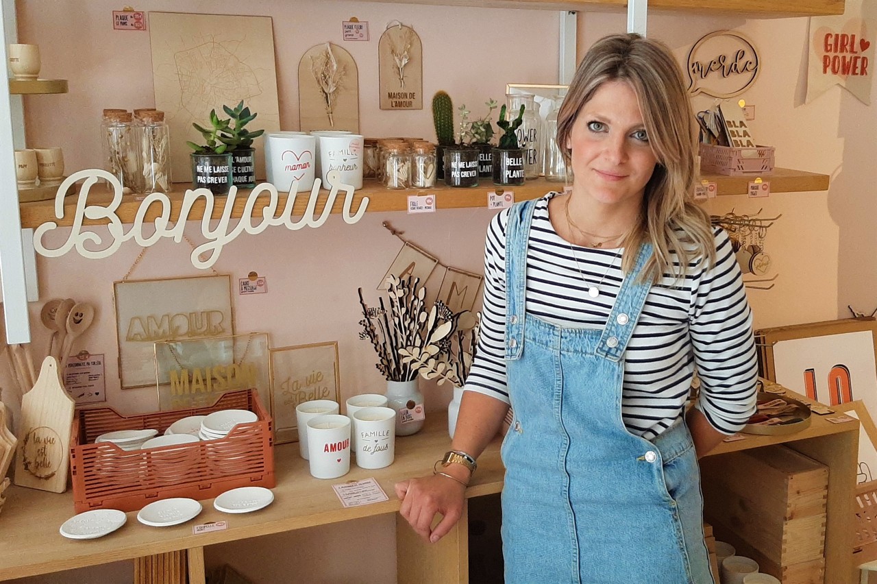 Le Mans. Marion Froger lance une boutique de déco et d'objets personnalisés
