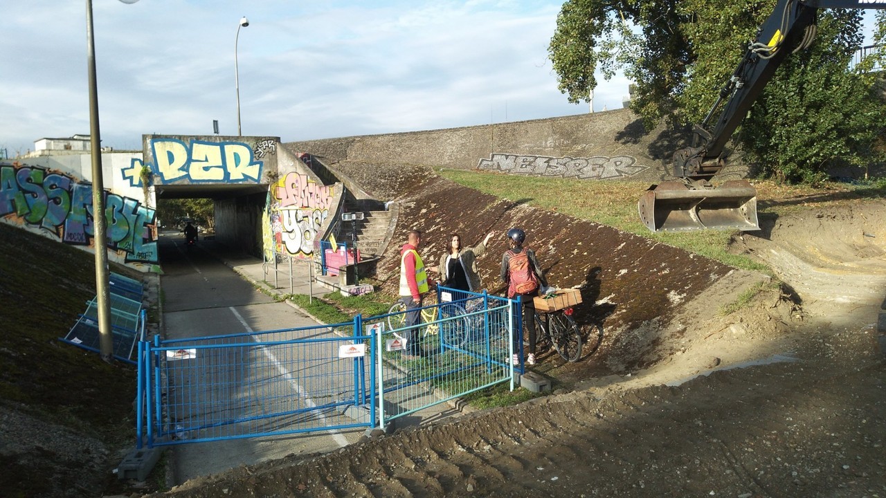 Bordeaux le pont de SaintJean fermé dans un sens durant tout le weekend