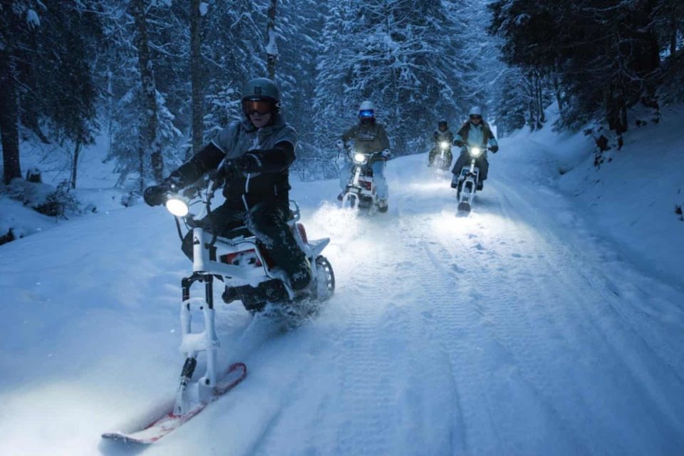 AlpesMaritimes. Des scooters des neiges 100 électrique débarquent au