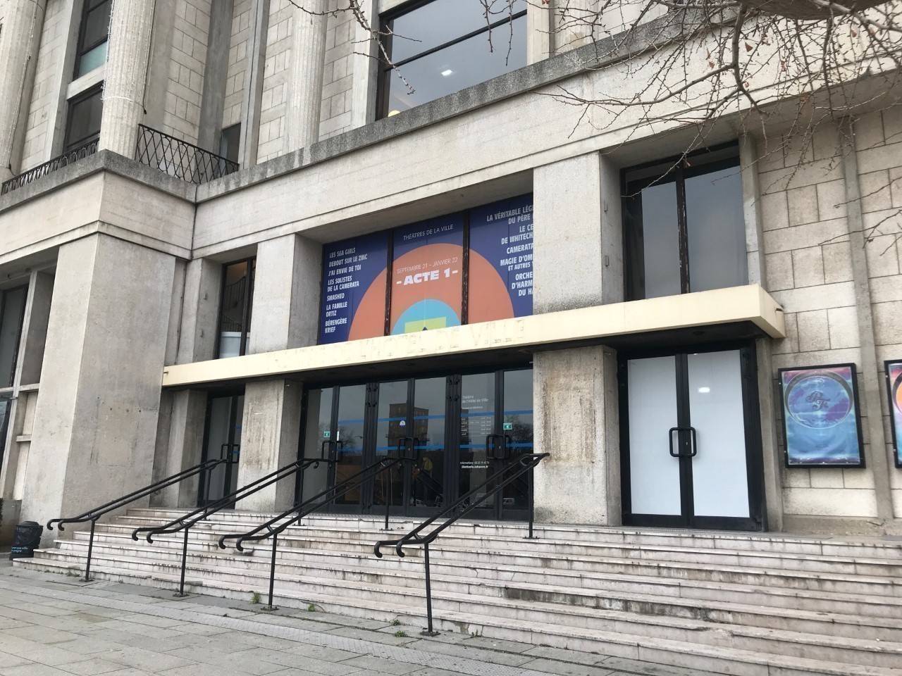 Au Havre, le Théâtre de l'Hôtel de Ville va fermer six mois pour des