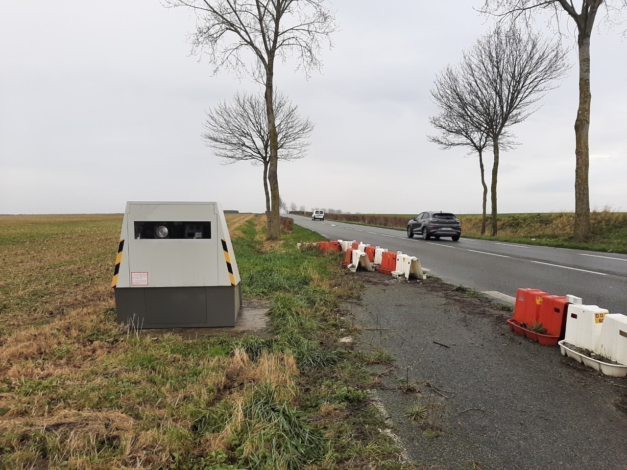 Un radar mobile installé entre Abbeville et la Ville d'Eu