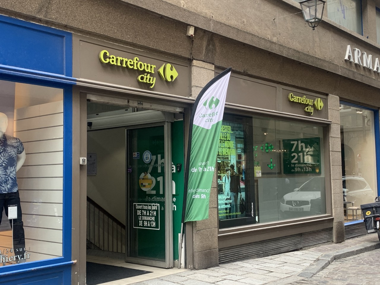 SaintMalo la supérette Carrefour City en sursis, intramuros