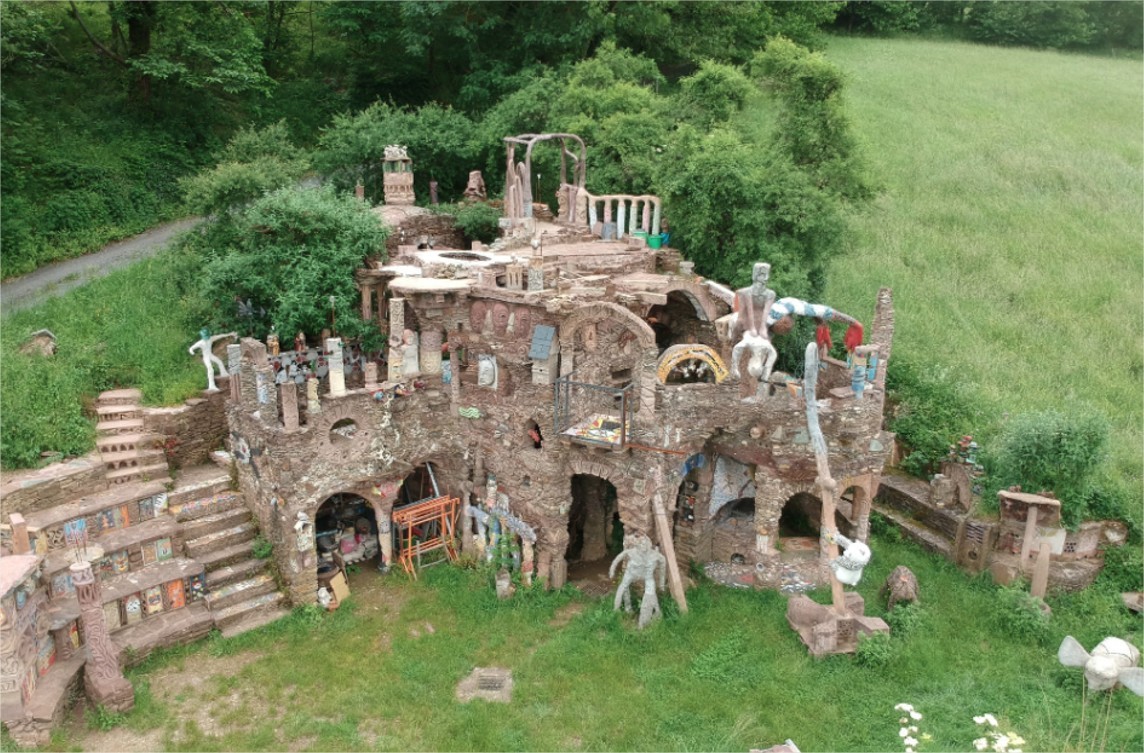 Far West aveyronnais, Buffatière, roc panoramique cinq pépites à