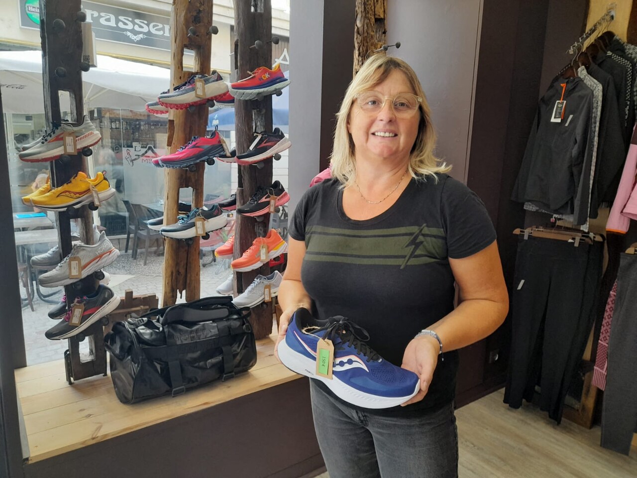 ManteslaJolie un magasin de running a ouvert début septembre