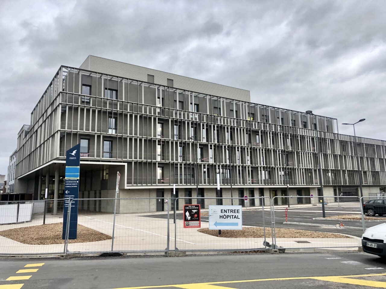 Visite guidée du nouveau bâtiment de l'hôpital d'Abbeville Le Journal