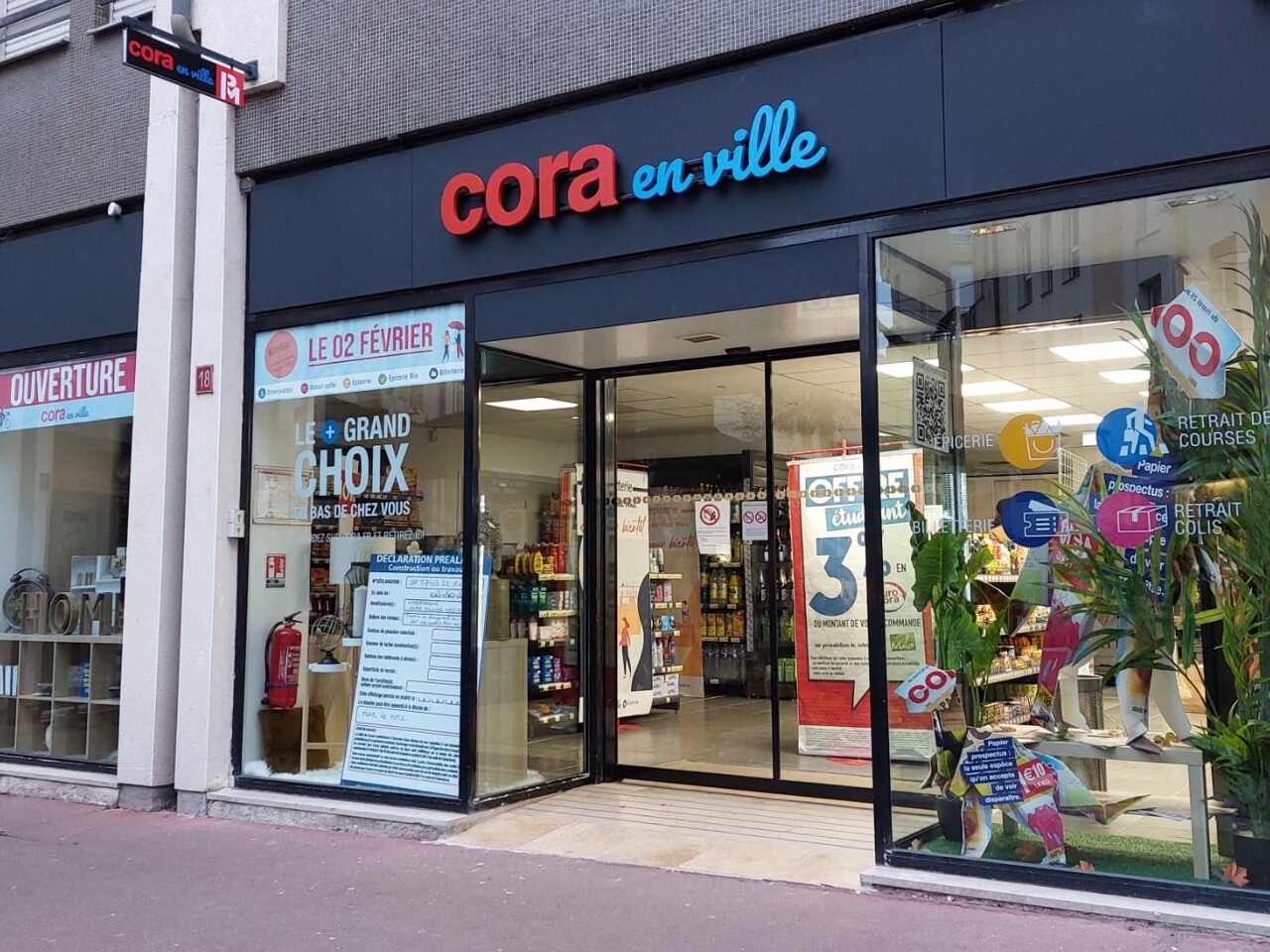 Dans le centre-ville de Metz, un magasin Cora va bientôt ouvrir ses portes