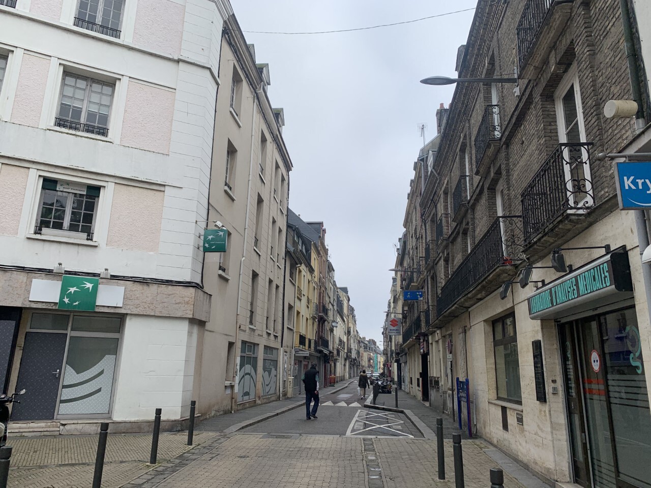 Éclairage à Dieppe plusieurs rues du centreville plongées dans le