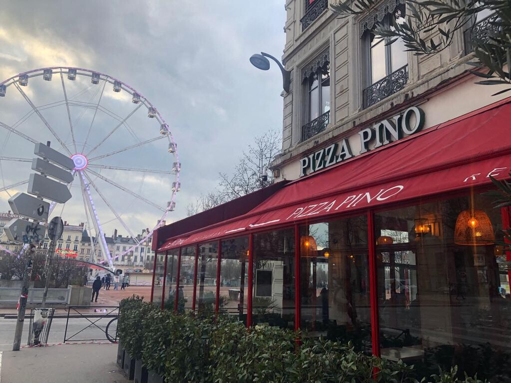 Lyon. Pourquoi le restaurant Pizza Pino à Bellecour pourrait bien