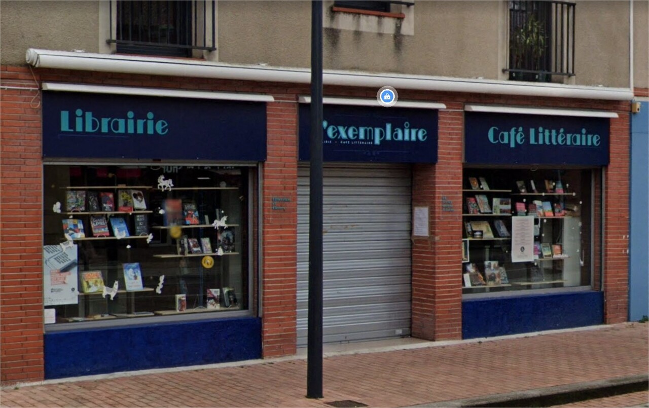 Près de Toulouse. "Le coeur plein de tristesse", la seule librairie de