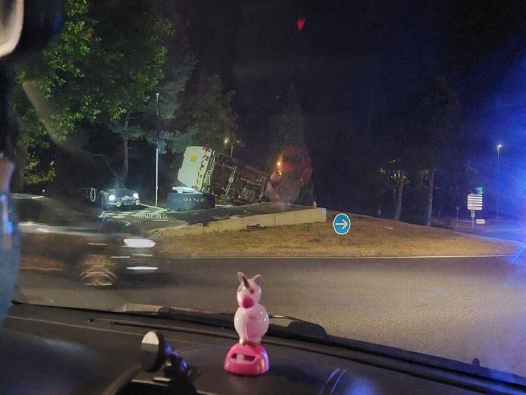 Accident sur le rondpoint d'Alpine à Dieppe le chauffard condamné