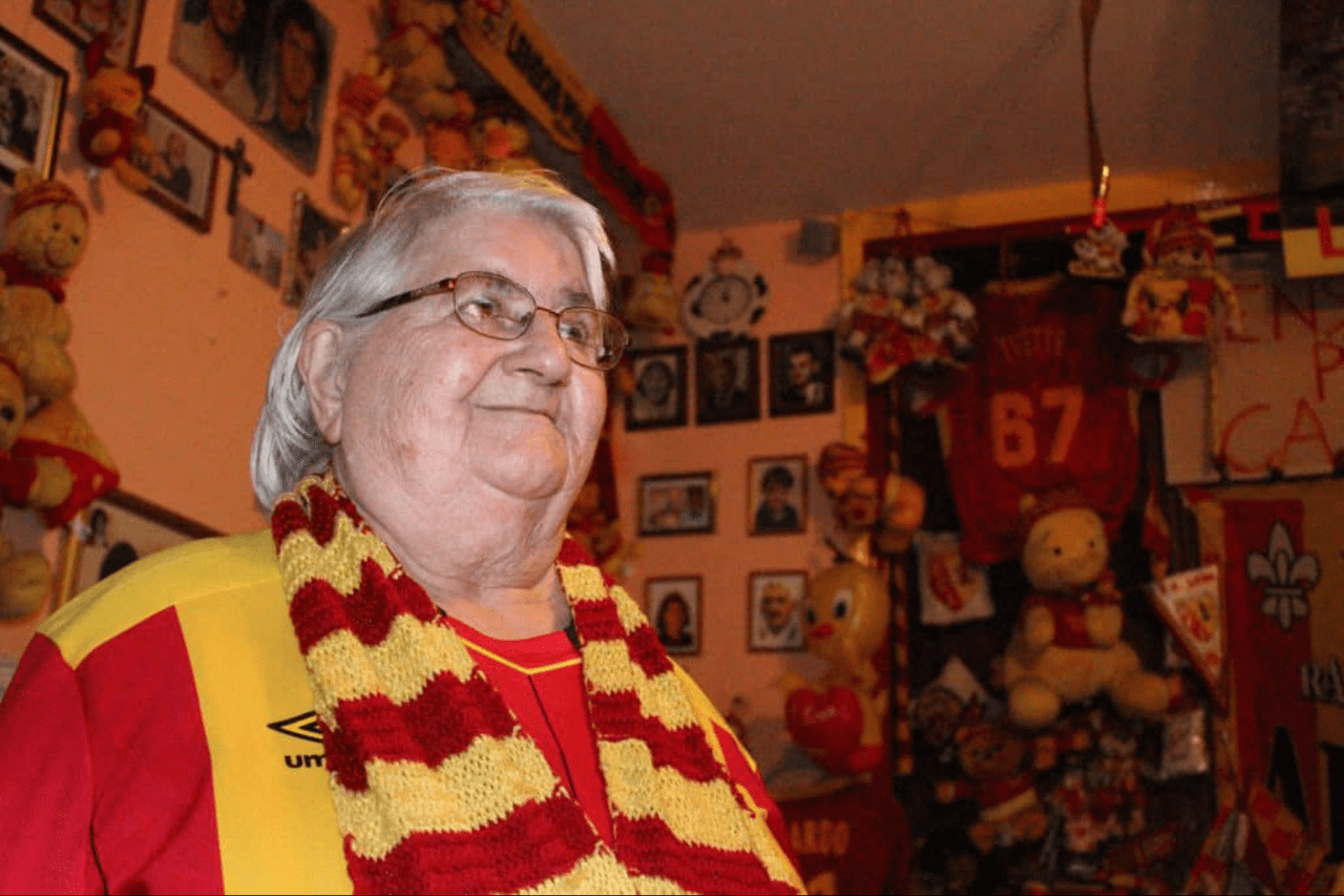 Liévin. Yvette, la plus fidèle des supportrices du RC Lens, nous a quittés