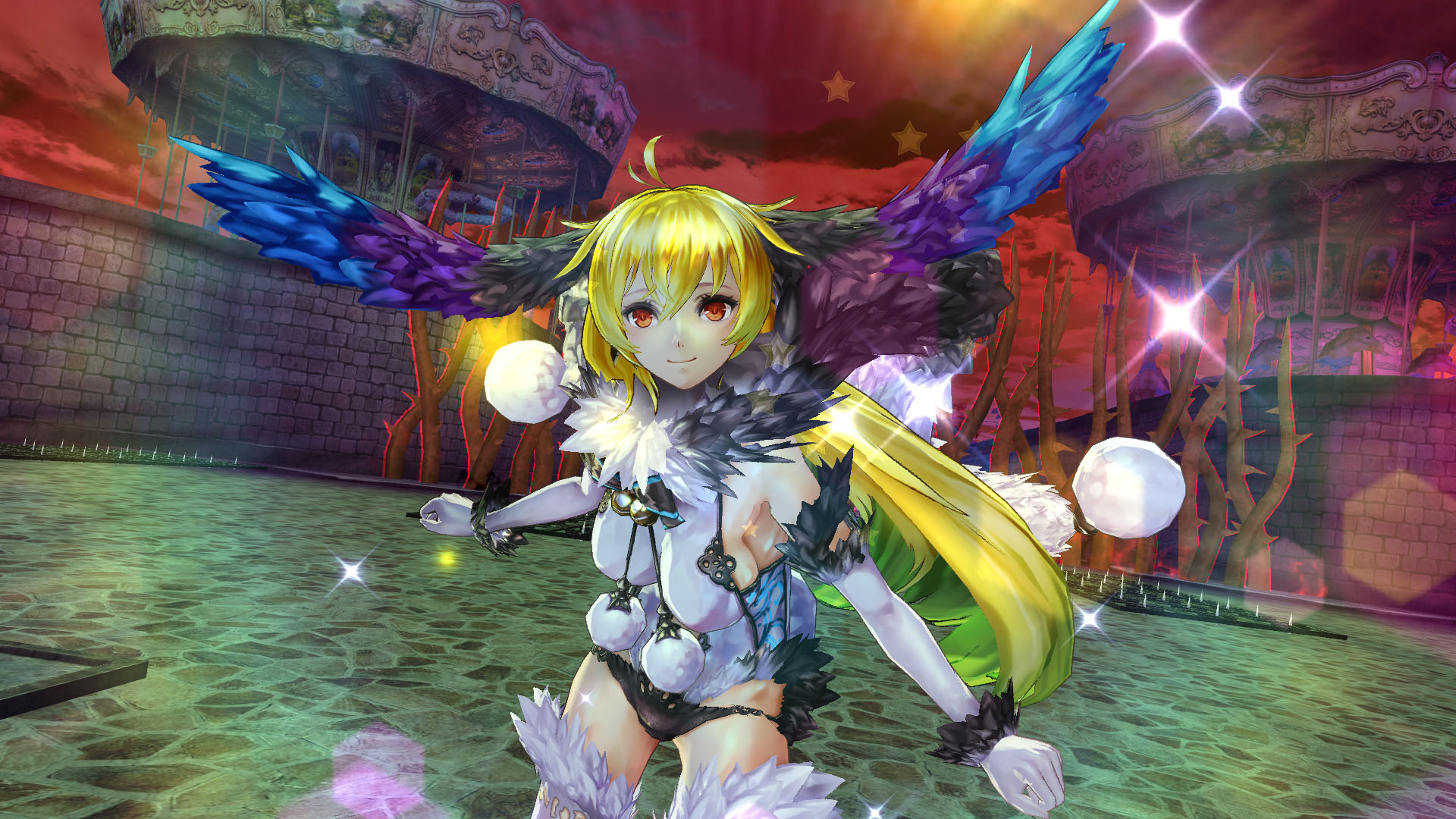 Nights of Azure les transformations démoniaques d'Arnice