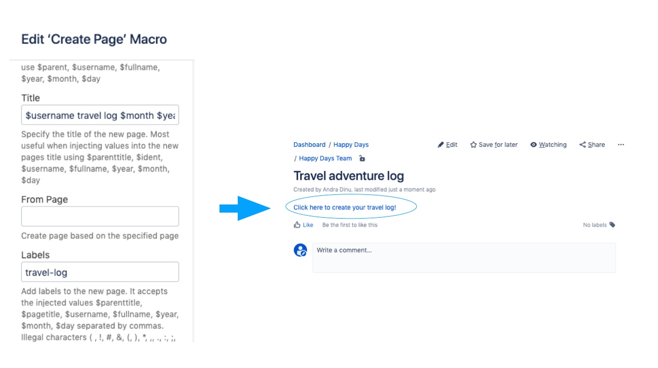 Using Confluence templates and blueprints to better structure your instance
