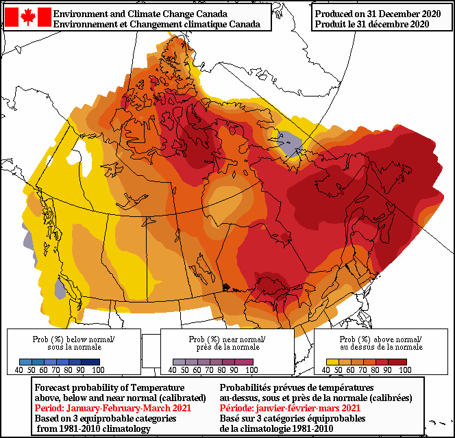 Warmerthannormal winter in latest Canadian forecast AGCanada AGCanada