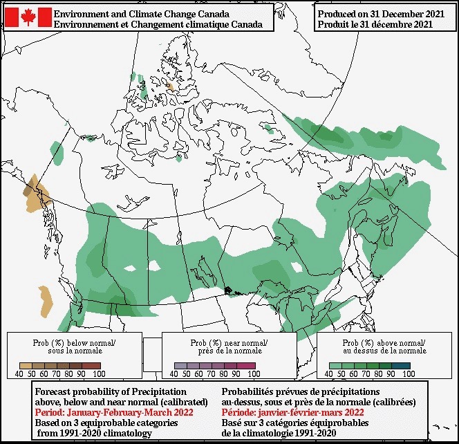 Colderthannormal Prairie winter forecast AGCanada AGCanada