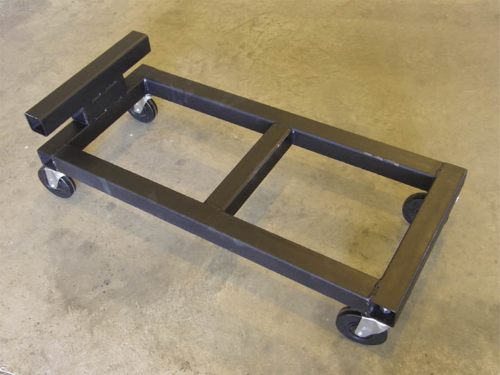 Dolly improves shop organization Grainews