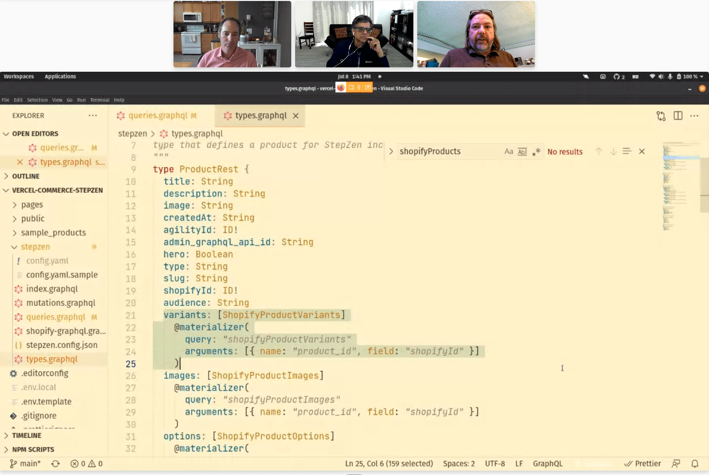 GraphQL with Shopify