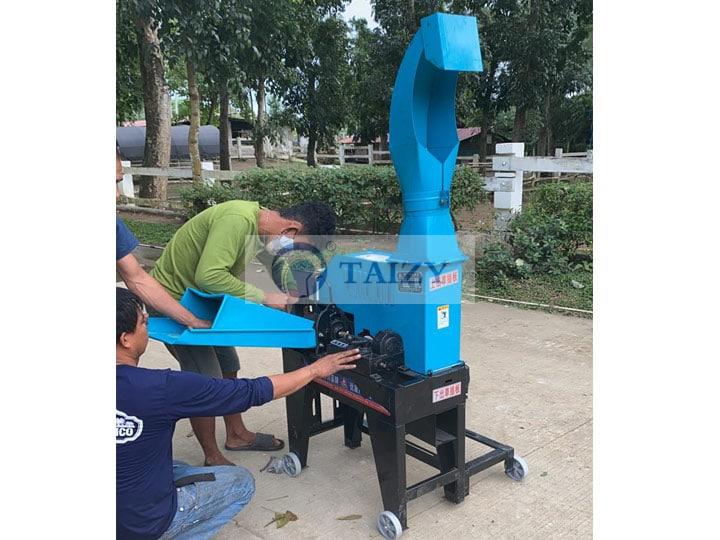 Straw Cutter Machine' Feedback From Philippine Customer