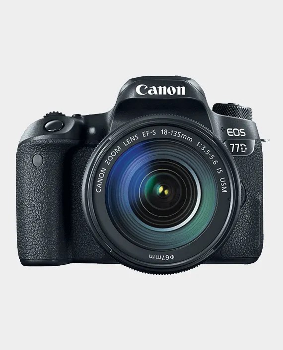 Buy Canon EOS 77D 24.2MP DSLR Camera with EFS 18135 mm 3.55.6 IS USM