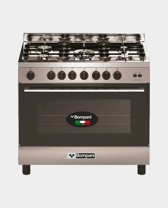 Buy Bosch HGV1E0U50M Series 2 Gas Range Cooker Stainless Steel in Qatar
