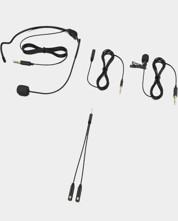 Buy FIFINE C1 Lavalier Lapel Headset Microphone with 3.5mm for Phone in