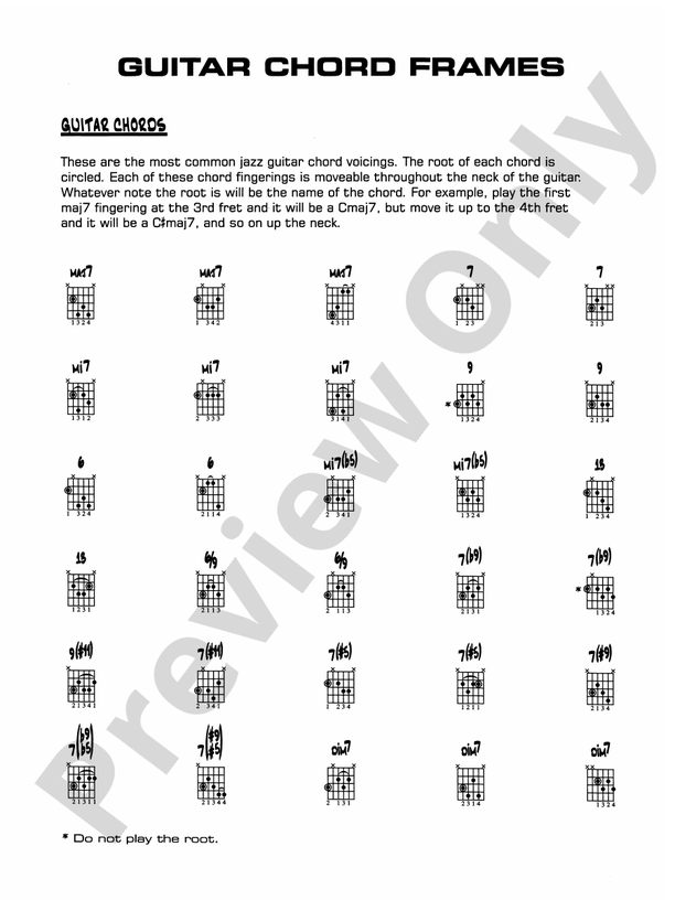 Rock Hero Guitar Chords Guitar Chords Part Digital Sheet Music Download