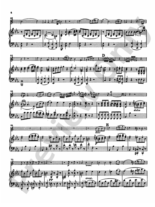 Mozart Concerto No. 2 in E flat Major, K. 417 French Horn Part(s