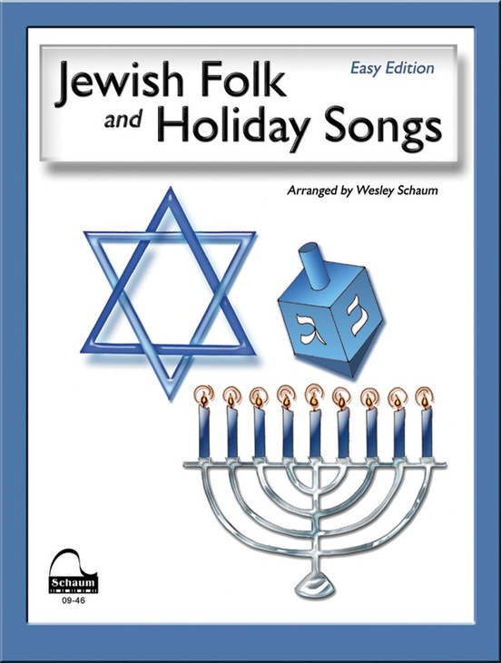 Jewish Folk and Holiday Songs, Easy Edition Piano Book Sheet Music