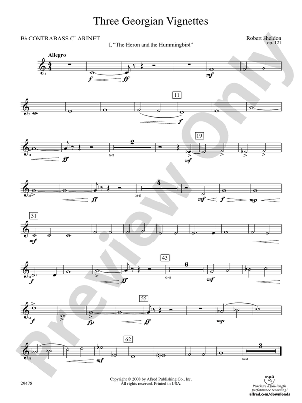 Three (wp) Bflat Contrabass (wp) Bflat