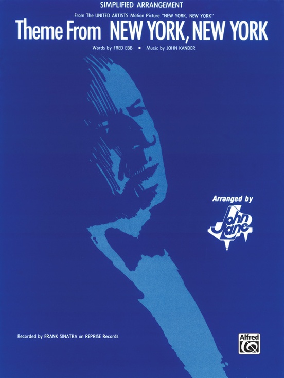 New York, New York, Theme from Piano Sheet Frank Sinatra Sheet Music