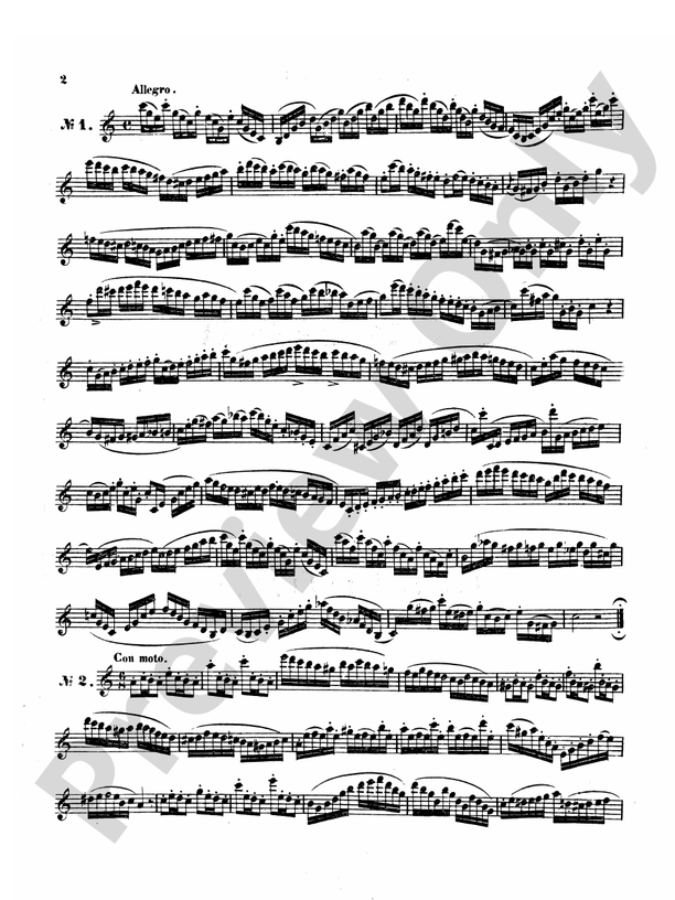 Ferling Eighteen Studies, Op. 12 Oboe Book Wilhelm von Ferling