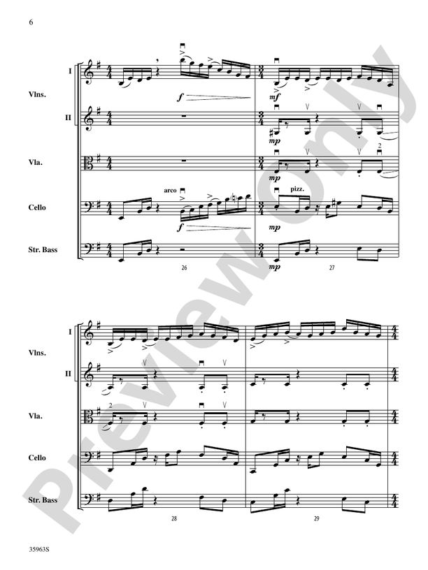Vanishing Pointe String Orchestra Conductor Score & Parts Richard