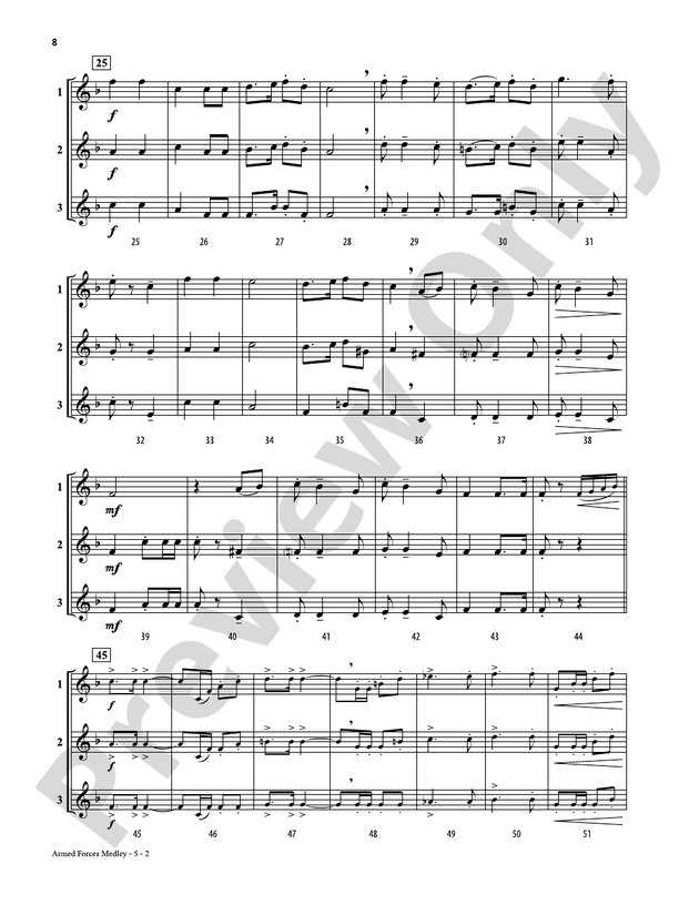 Solos, Duets & Trios for Winds Patriotic Favorites