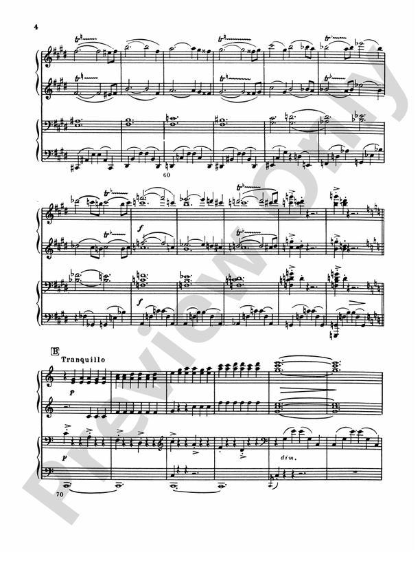 RimskyKorsakov Scheherazade Piano Duet (1 Piano, 4 Hands) Book