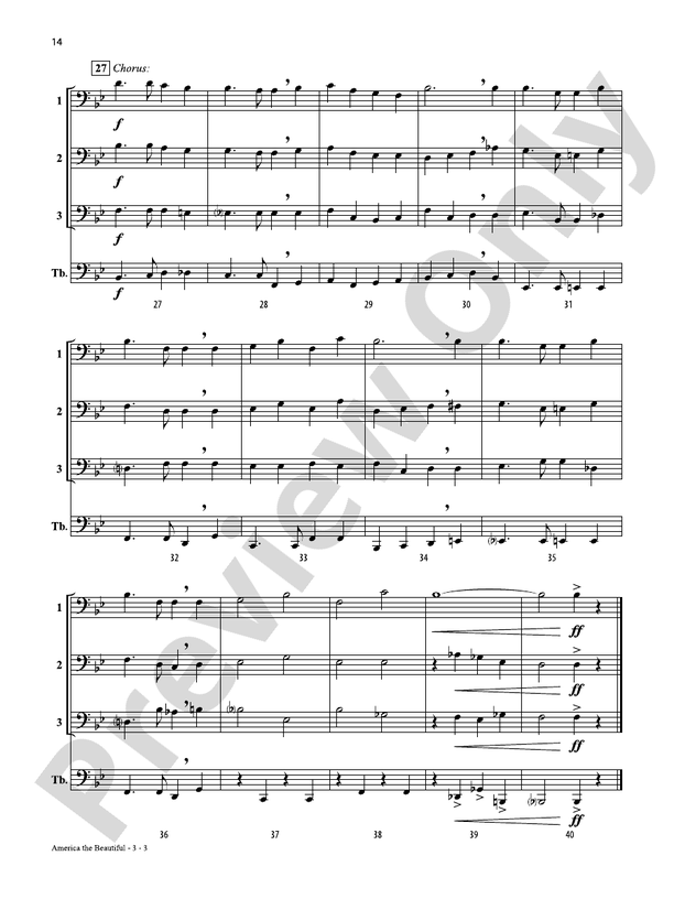 Solos, Duets & Trios for Winds Patriotic Favorites (Trombone/Bassoon