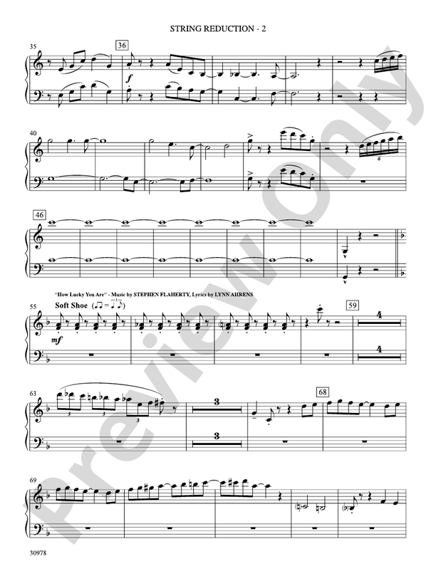Seussical the Musical A Choral Medley String Reduction String