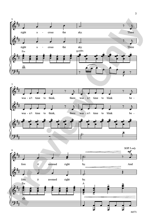 There Is a Santa Claus SSA Choral Octavo Chad Beguelin Digital