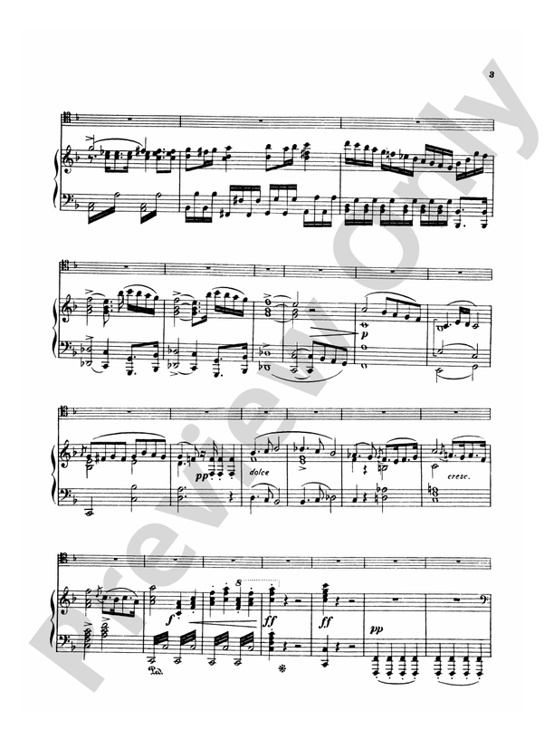 er Concerto, Op. 75 Bassoon & Piano Part(s) Carl Maria von er